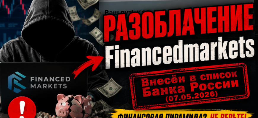 Узнайте о рисках Financedmarkets, после внесения в список финансовых пирамид. Читайте, как защититься от мошенничества!