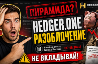 Узнайте о проекте Hedger.one с признаками финансовой пирамиды. Какие наиболее важные признаки мошенничества? Проверьте ваши инвестиции!