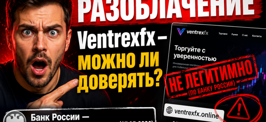 Узнайте, как Ventrexfx обманывает пользователей. Читайте наш совет по распознаванию мошенников и защищайте свои деньги.