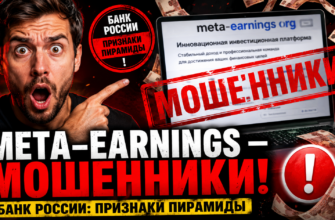 Узнайте правду о Meta-earnings. Обзор рисков и признаки мошенничества помогут вам защитить свои деньги.