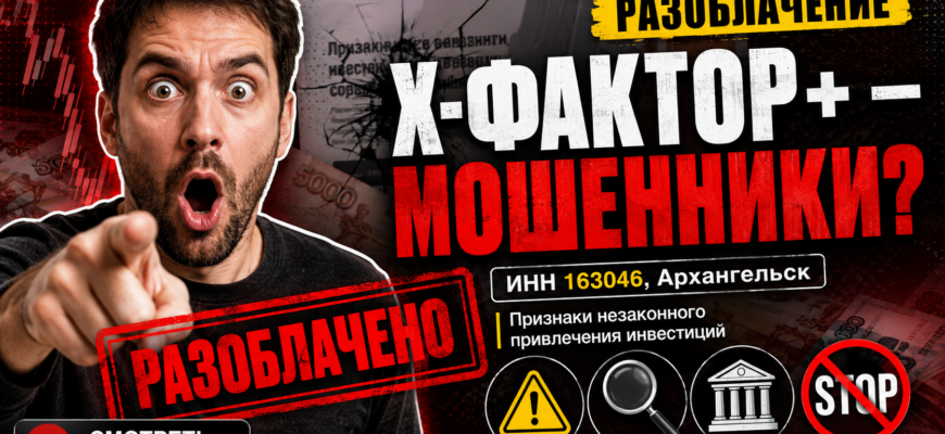 Узнайте о рисках инвестирования в Х-Фактор+. Читайте подробности об обманных схемах и как защитить свои деньги от мошенников.
