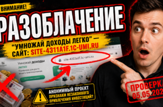 Узнайте правду о проекте Умножай доходы легко. Какие признаки мошенничества и риски мы выявили? Читайте наш обзор и делитесь опытом.