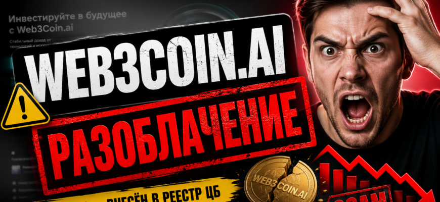 Разоблачение WEB3COIN.AI: узнайте об опасностях этого проекта и как избежать потерь, основываясь на официальной информации и мнениях пользователей.