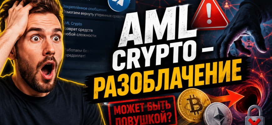 Разбираемся в проекте AML Crypto и его обещаниях вернуть средства. Узнайте о признаках мошенничества и способах защиты.