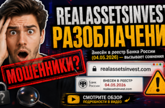 Проверьте правдивость Realassetsinvest. Узнайте о признаках мошенничества и получите советы по защите от обмана.