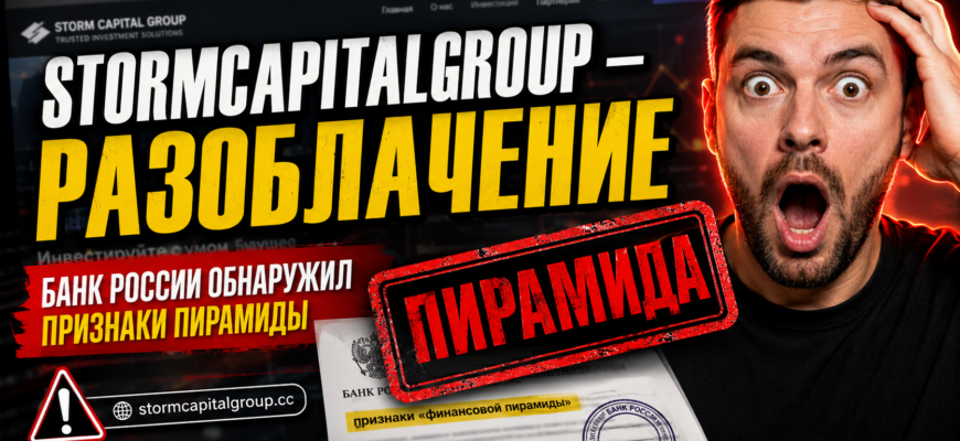 Узнайте о рисках проекта Stormcapitalgroup, признаках финансовой пирамиды и как защитить свои деньги от мошенников.