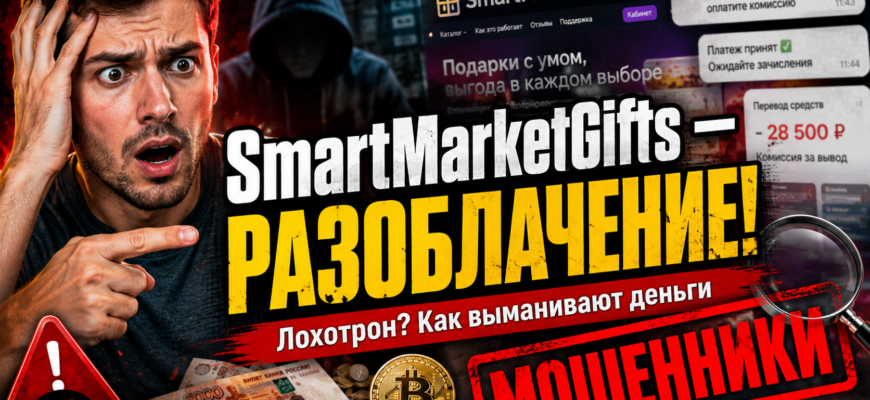 В статье рассматриваются тревожные сигналы о SmartMarketGifts, признаки мошенничества и советы по защите от обмана.