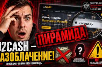 Исследуем U2Cash и его реальные схемы. Узнайте, как избежать обмана и мошенничества с финансовыми проектами!