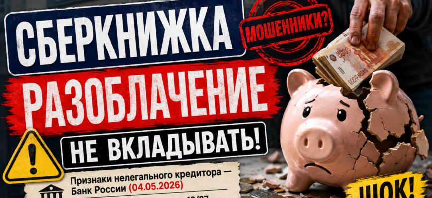 Узнайте, как избежать опасных схем с КПК Сберкнижка, признанным нелегальным кредитором. Читайте наш обзор и защитите свои средства!