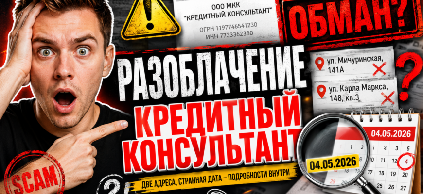 Как избежать обмана с ООО МКК "Кредитный консультант"? Узнайте признаки мошенничества и защитите свои деньги в нашем обзоре.