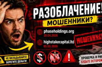 Как избежать потерь от мошеннических схем Highstakecapital и Phaseholdings? Узнайте о рисках и признаках обмана.