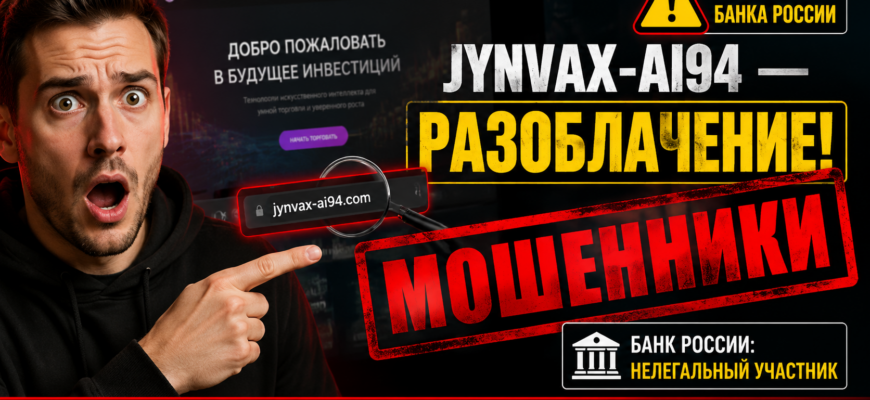 Узнайте правду о Jynvax-ai94. Какие признаки мошенничества и обмана скрывает этот проект? Читайте наш обзор и защищайте свои деньги.