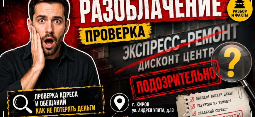 Проверяем Экспресс-ремонт на надежность. Узнайте признаки мошенничества и как защитить себя от обмана.