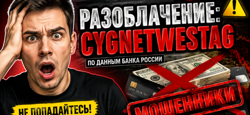 Узнайте правду о Cygnetwestag и его признаках мошенничества. Проверьте, как избежать обмана и защитить свои деньги в мире финансового мошенничества.