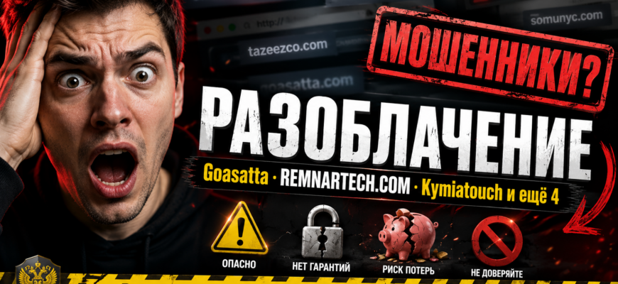 Узнайте, как распознать схемы обмана и защитить свои средства от мошенников. Анализ рисков и факты о Goasatta и других.