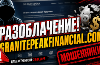 Как избегать мошенничества с GRANITEPEAKFINANCIAL.COM? Читайте наш обзор и советы по защите от афер.