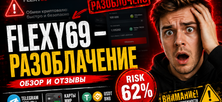 Проверка обменника Flexy69: отзывы пользователей, риски и условия работы. Узнайте, чем он может быть опасен для ваших средств.