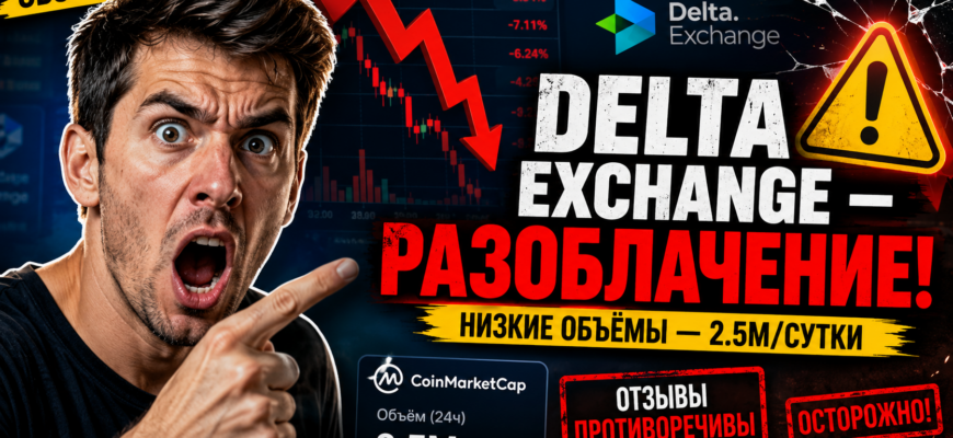 Ищете информацию о Delta Exchange? Узнайте о рисках, отзывах пользователей и возможностях этой криптобиржи. Защитите свои инвестиции!