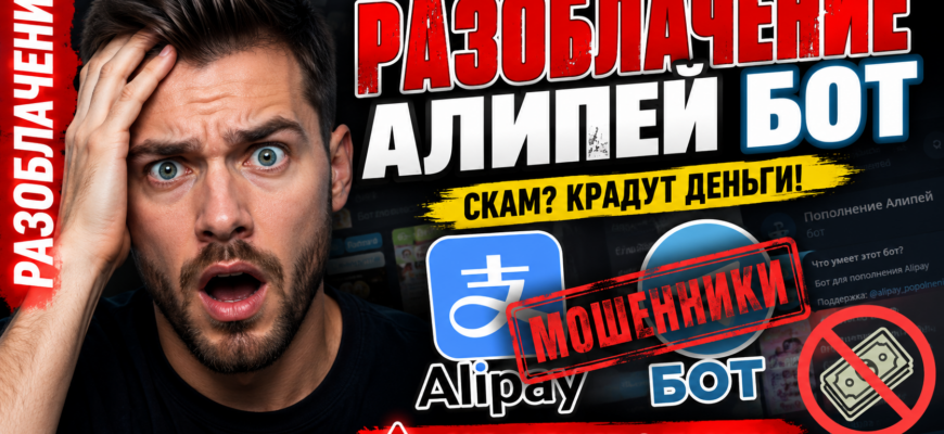 Узнайте о сомнительном сервисе Пополнение Алипей бот: признаки мошенничества, скрытые схемы и советы по защите от аферистов.