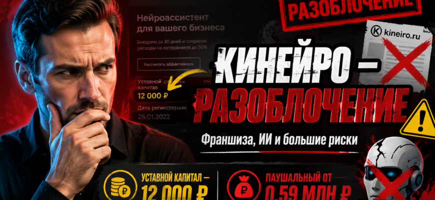 Разоблачение франшизы Кинейро: потенциальные риски и факты, которые нельзя игнорировать. Получите советы по защите от мошенников.