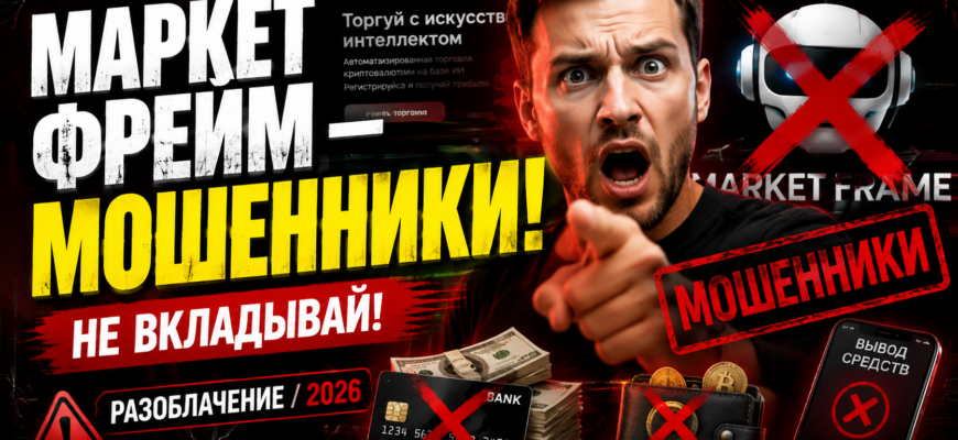 Узнайте о том, как платформа Маркет Фрейм обманывает инвесторов. Читайте отзывы и рекомендации по защите от мошенничества.