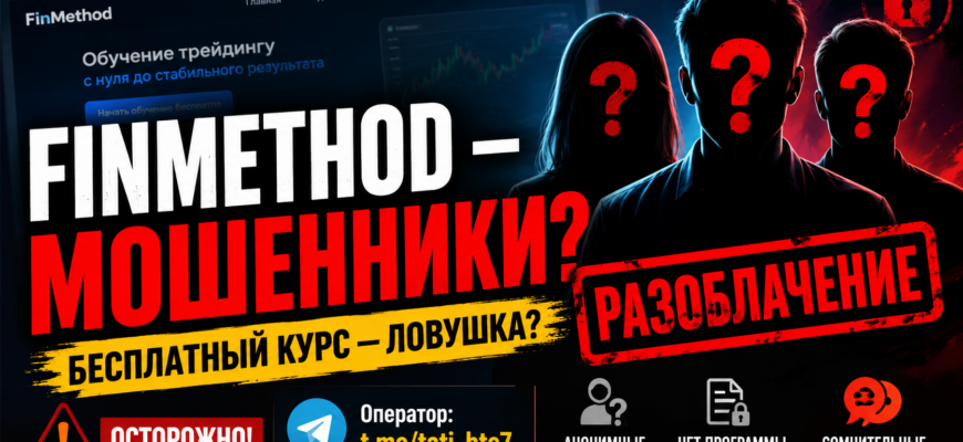 Узнайте правду о FinMethod и его курсе криптотехнологий. Какие признаки мошенничества скрываются за заманчивыми предложениями?