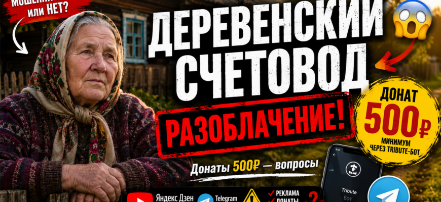 Узнайте, как блог Деревенский счетовод зарабатывает на рекламе и донатах. Честный взгляд на отзывы и потенциальные риски.
