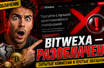 Избегайте риска с Bitwexa! Узнайте, почему платформа вызывает сомнения и какие признаки мошенничества обнаружены в нашем исследовании.