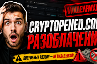 Разоблачение брокера Cryptopened com. Узнайте, как избежать потерь и распознать мошеннические схемы. Читайте отзывы и проверку!