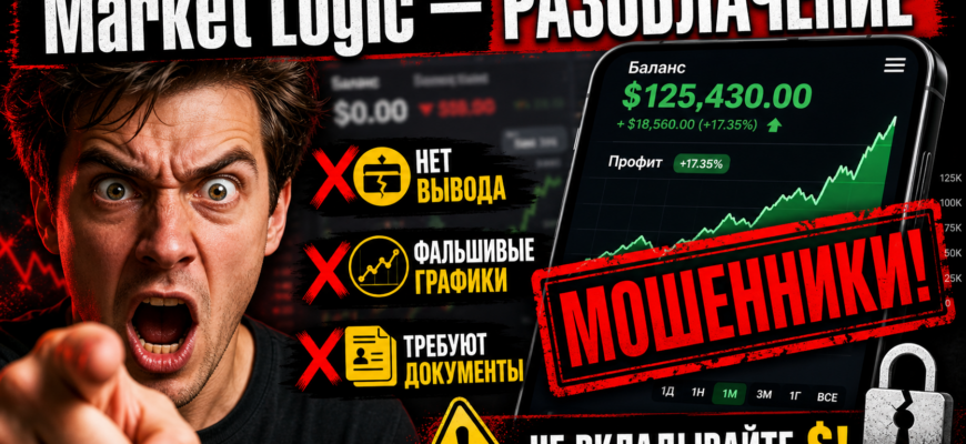Проверьте, какие угрозы скрывает Market Logic и как защитить свои деньги от мошенников. Читайте наш полный анализ и отзывы пострадавших.