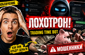 Проверяем Trading Time Bot на мошенничество. Узнайте, как избежать обмана и сохранить свои деньги при торговле на финансовых рынках.