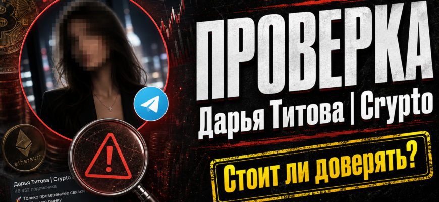 Проверяем телеграм-канал Дарья Титова. Узнайте, какие риски скрывает этот проект и как защититься от мошенников.