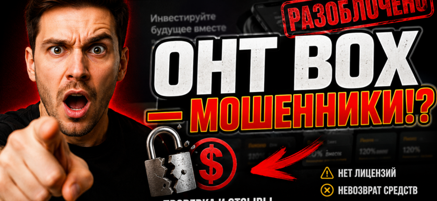 Проверяем инвестиционную платформу Онт Вох. Узнайте о рисках, признаках мошенничества и реальных отзывах пользователей.
