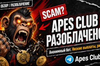 Узнайте о рисках Телеграм-бота Апес Клуб, его недостатках и реальных отзывах пользователей. Как не стать жертвой интернет-мошенников?