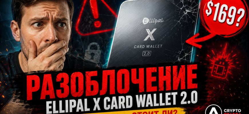 Статья анализирует Ellipal X Card Wallet 2.0. Узнайте о рисках, отзывах и советах по защите от мошенничества в криптомире.