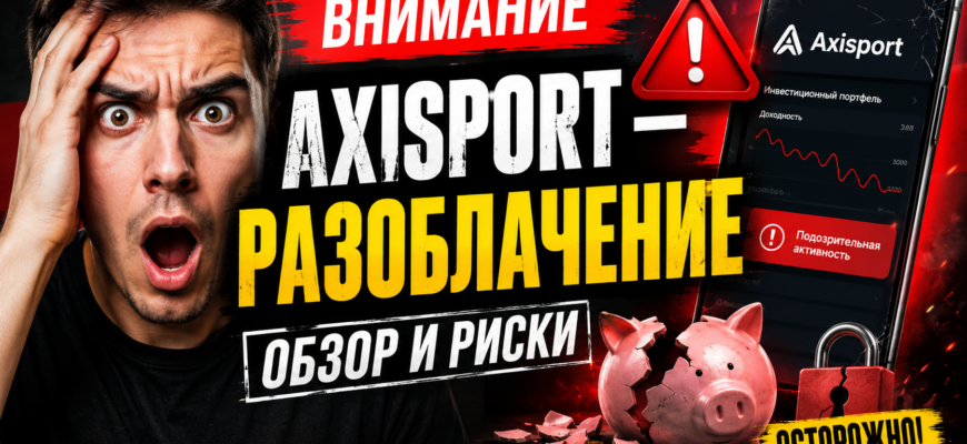 Узнайте, почему инвестиционная платформа Axisport вызывает сомнения. Читайте наш обзор и защититесь от возможного обмана!