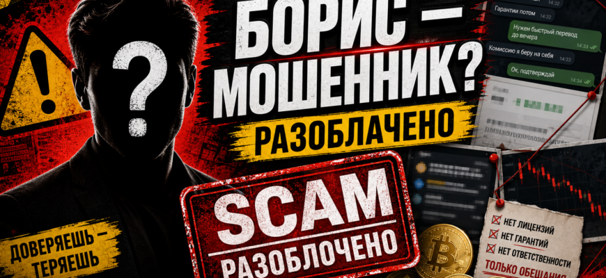 Узнайте правду о Борисе Партнере Binance. Какие методы обмана использовали мошенники и как защититься от их схем.