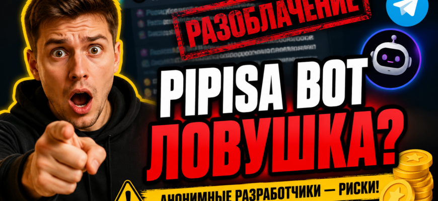 Погрузитесь в мир Pipisa Bot: разоблачение анонимного Telegram-бота, который вызывает вопросы о своих истинных целях и рисках для пользователей.