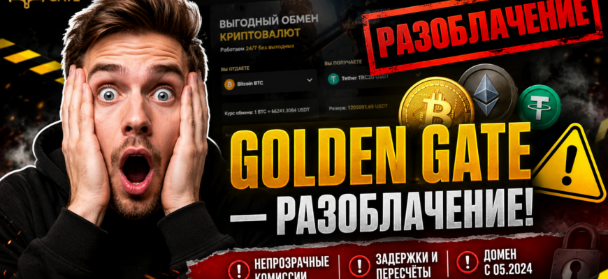 Проверенные отзывы о Golden Gate: разоблачение схем обмана и советы по безопасности при обмене криптовалют.