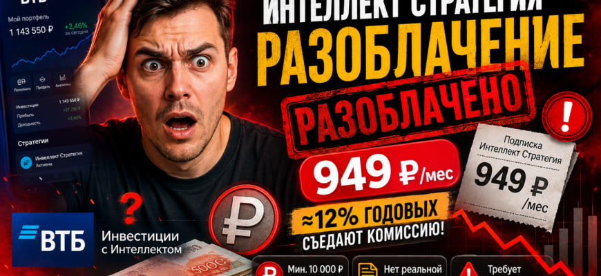 Каковы риски сервиса ВТБ Инвестиции с Интеллектом? Узнайте правду из отзывов клиентов и какие подводные камни скрываются.