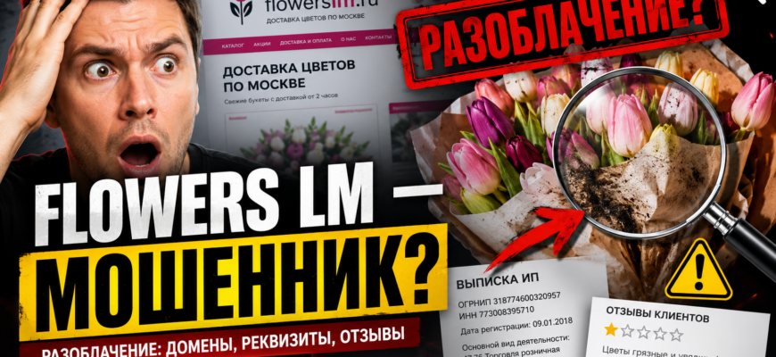 Узнайте, как избежать обмана с Flowers LM. Читайте обзор, отзывы и важные признаки, чтобы защитить свои деньги от мошенников.
