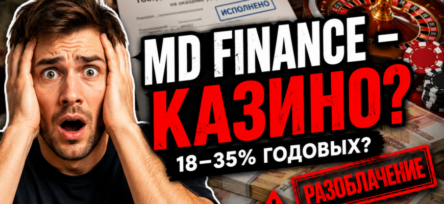 Узнайте правду о платформе MD Finance. Каковы риски инвестиций и стоит ли доверять их обещаниям высоких доходов?