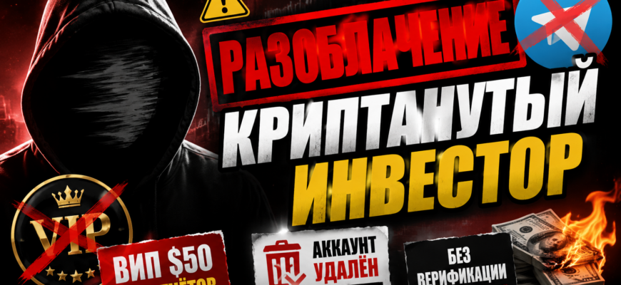 Разоблачение сообщества "Криптанутый Инвестор": узнайте, как избежать обмана и защитить свои деньги от мошенников.