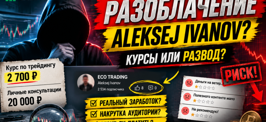Разоблачаем проект Алексея Иванова. Узнайте, почему его обучение может быть мошенническим и как избежать финансовых потерь.