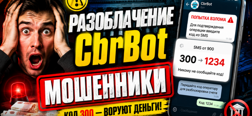 Узнайте о CbrBot: как мошенники использовали имя Центробанка для кражи денег и какие признаки указывают на аферу. Защитите свои сбережения!